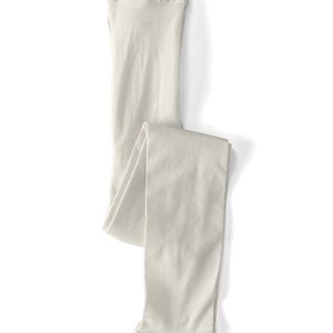 ✨2/$10✨ NWT Lands End Kid Girl's White Tights